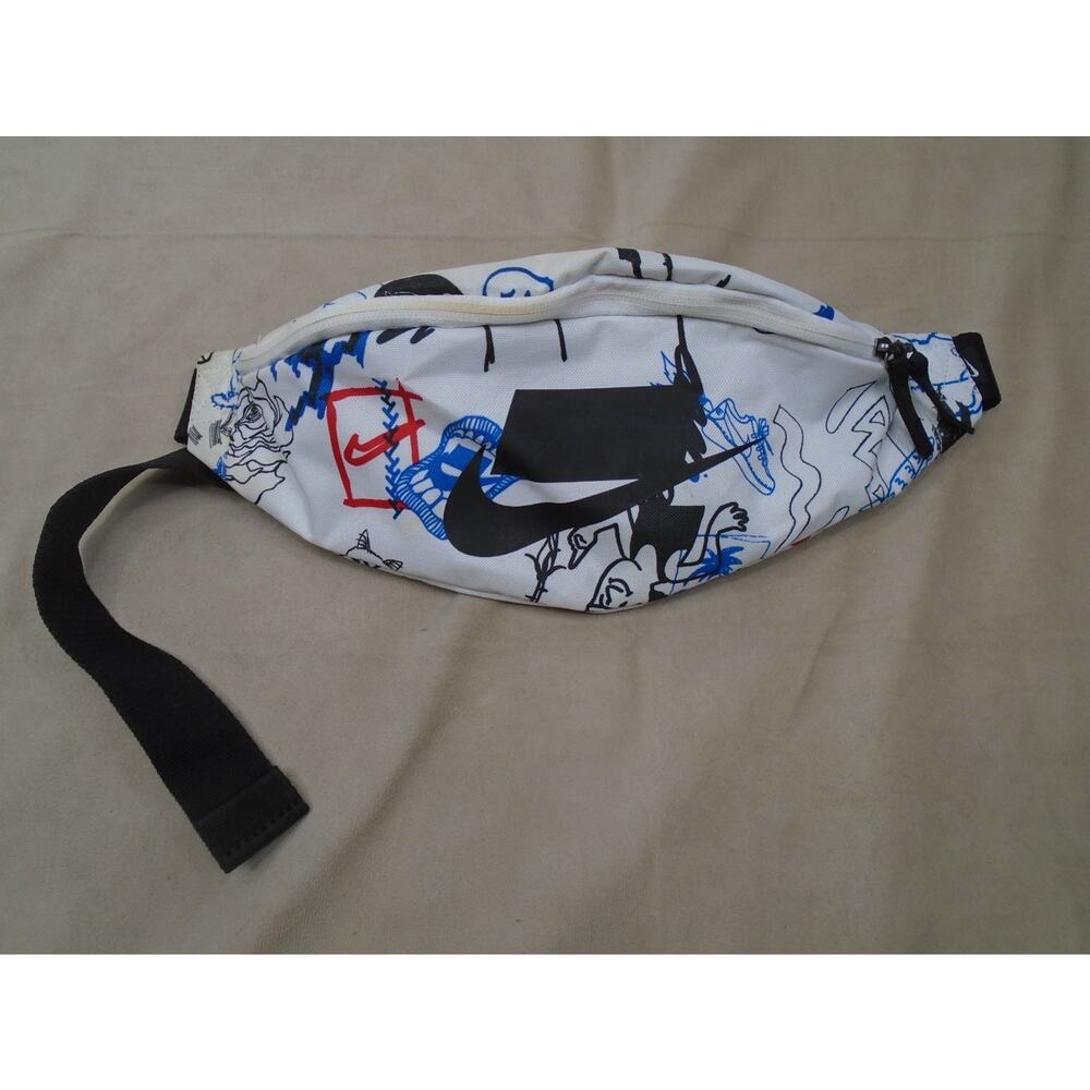 Nike Shoulder Crossbody Fanny Hip Waist Pack Belt Unisex Red White Blue USA
